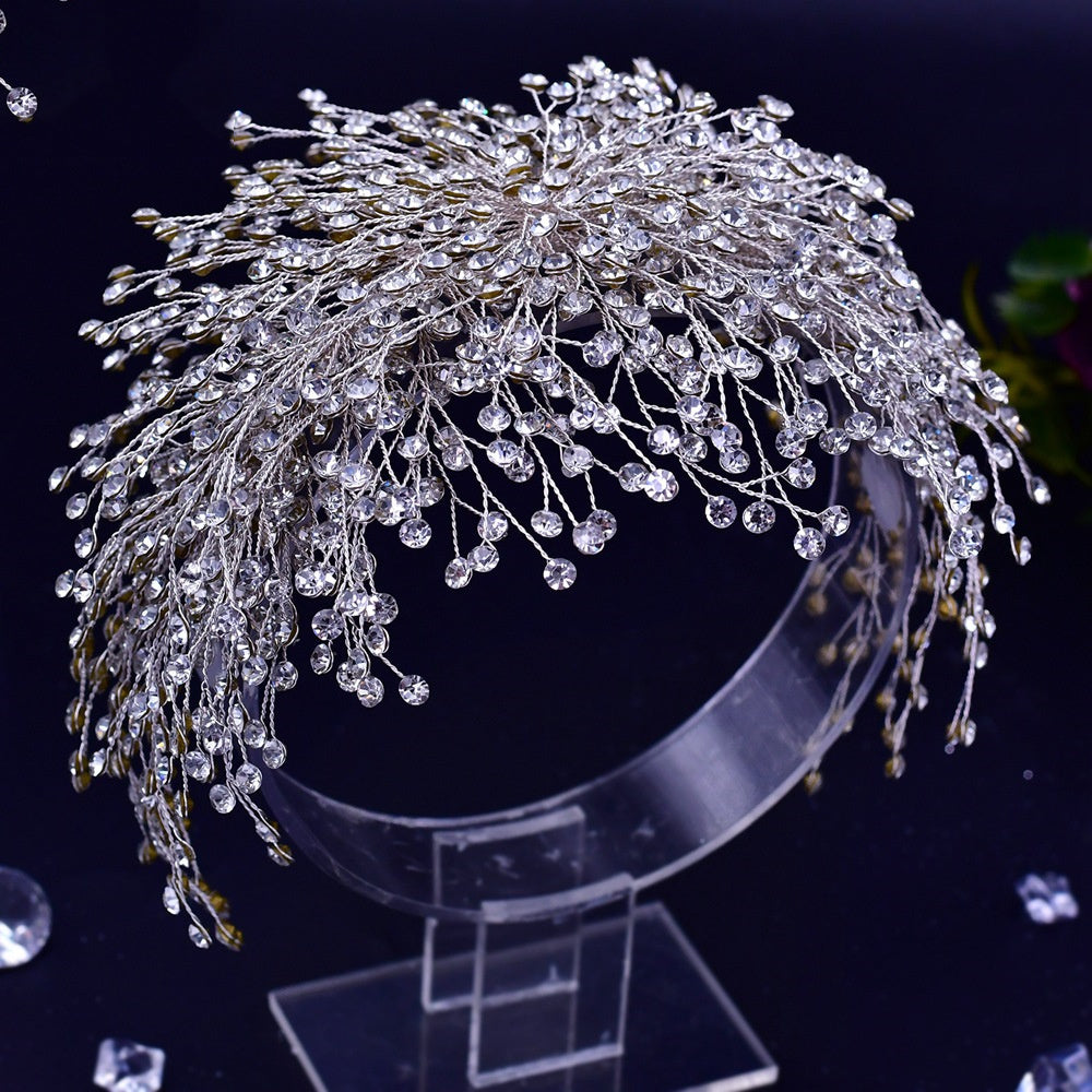 Handmade Rhinestone Headdress Wedding Hair Accessories