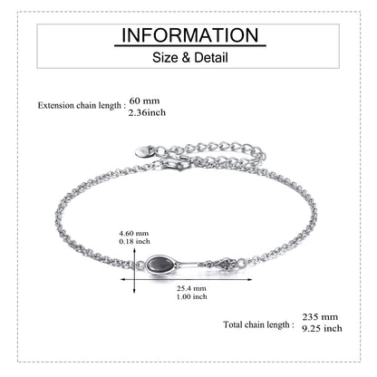 Bracelet cuillère en argent sterling 925 Bracelet cuillère Bijoux cuillère pour femmes filles cadeaux