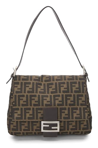 Fendi, Pre-Loved Brown Zucca Canvas Mama, Brown