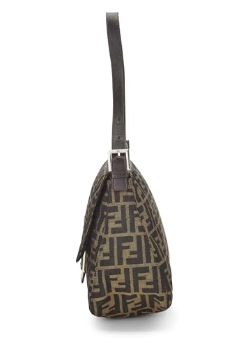 Fendi, Pre-Loved Brown Zucca Canvas Mama, Brown