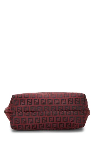 Fendi, Mini sac fourre-tout en courgettes rouges d'occasion, rouge