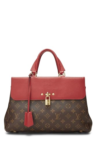 Louis Vuitton, Venus de lona con monograma rojo Pre-Loved, Rojo