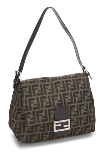 Fendi, Pre-Loved Brown Zucca Canvas Mama, Brown