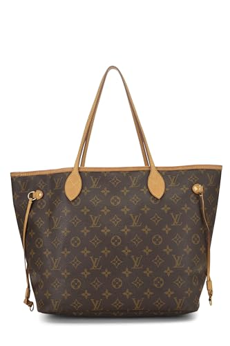 Louis Vuitton, Neverfull MM NM en toile monogram rose d'occasion, rose