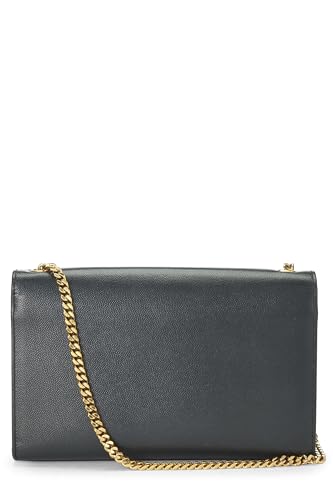 Yves Saint Laurent, Kate Tassel Medium en cuir grainé vert d'occasion, vert