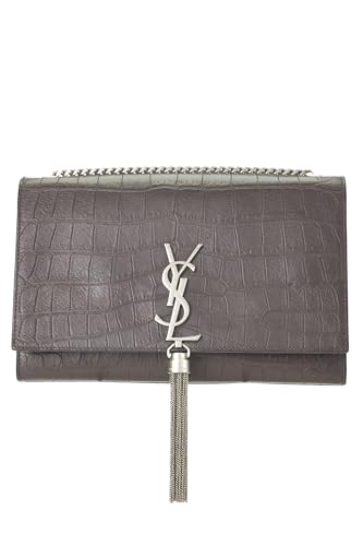 Yves Saint Laurent, Kate Tassel Medium en relief marron d'occasion, marron