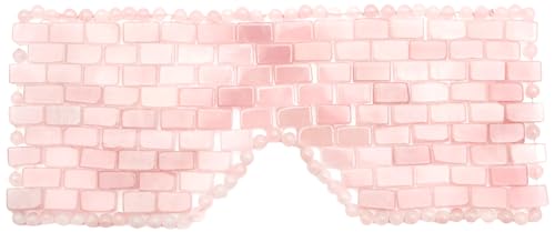 Masque pour les yeux en quartz rose Angela Caglia,