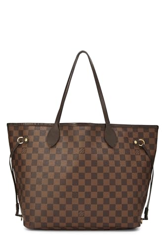 Louis Vuitton, d'occasion Damier Ebene Neverfull MM NM, rose