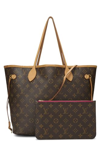 Louis Vuitton, Neo Neverfull MM en toile monogram rose d'occasion, rose