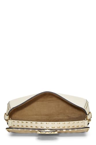 Fendi, Pre-Loved Beige Selleria Convertible Baguette Medium, Beige