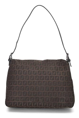 Fendi, sac en toile marron Zucchino Mama d'occasion, marron