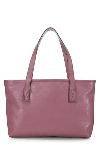 Gucci, sac fourre-tout rose GG Imprime Supreme d'occasion, rose