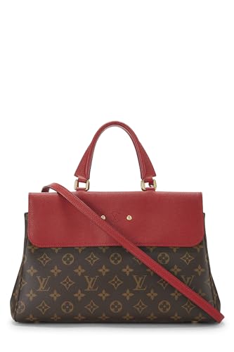 Louis Vuitton, Venus de lona con monograma rojo Pre-Loved, Rojo