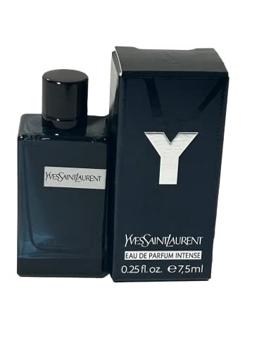 Perfume Yves Saint Laurent YSL Y Men INTENSE Parfum mini splash en TAMAÑO PEQUEÑO DE VIAJE 7,5 ml / 0,25 Fl oz