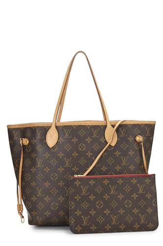 Louis Vuitton, Pre-Loved Red Monogram Canvas Neo Neverfull MM, Red