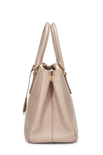 Prada, Pre-Loved Pink Saffiano Executive Tote Small, Pink