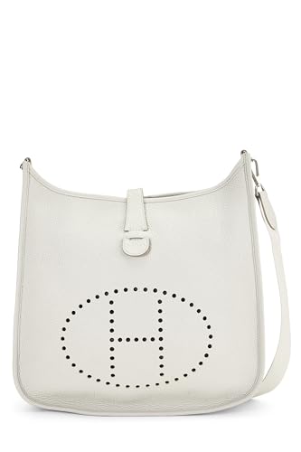 Hermès, Clémence Evelyne III GM Gris d'occasion, Gris Perle