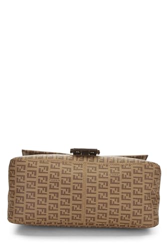 Fendi, Pre-Loved Brown Zucchino Coated Canvas Mama, Brown