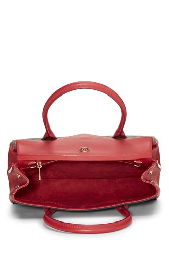 Louis Vuitton, Florine de lona con monograma rojo Pre-Loved, Rojo