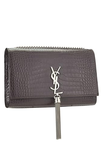 Yves Saint Laurent, Kate Tassel Medium en relief marron d'occasion, marron