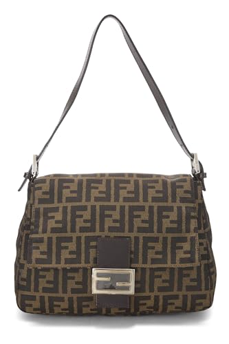 Fendi, Pre-Loved Brown Zucca Canvas Mama, Brown