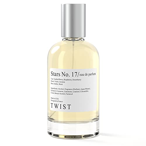 Twist - Stars No. 17 - Eau de Parfum inspirée de Burb. Her, Parfum longue durée pour femme, Sans paraben, Végétalien, Ingrédients propres, Parfum - Spray 100 ml | 3,4 fl. oz.