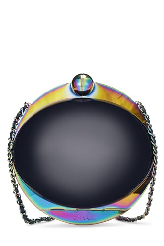 Chanel, Pre-Loved Multicolor Resin On The Moon 'CC' Minaudière Bag, Multi