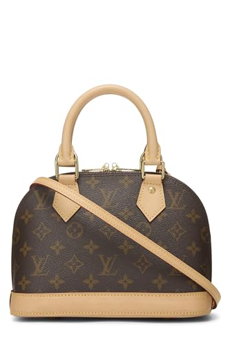 Louis Vuitton, Pre-Loved Monogram Canvas Alma NM BB, Brown