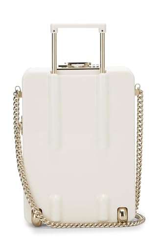 Chanel, Pre-Loved Patent Leather & Perspex Evening In The Air 'CC' Trolley Minaudière Chain Clutch, Multi