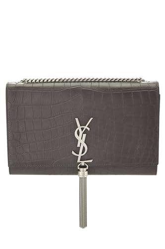 Yves Saint Laurent, Kate Tassel Medium en relief marron d'occasion, marron