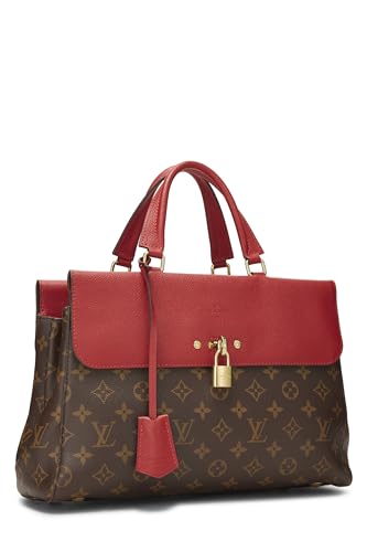 Louis Vuitton, Venus de lona con monograma rojo Pre-Loved, Rojo