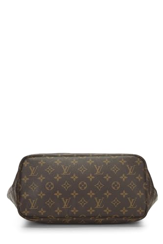 Louis Vuitton, Lona con monograma rojo Pre-Loved Neo Neverfull MM, Rojo