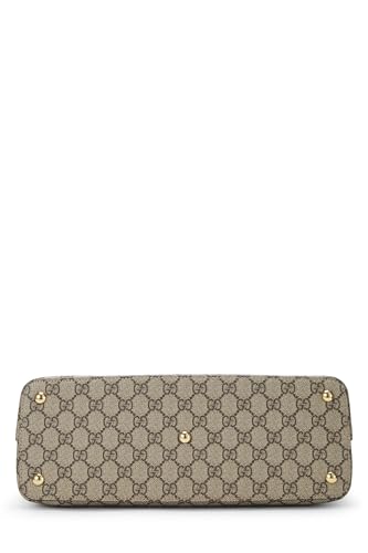 Gucci, sac fourre-tout original en toile GG Supreme marron d'occasion, marron