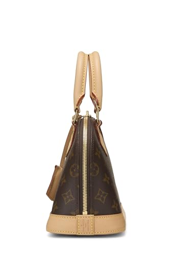 Louis Vuitton, Alma NM BB en toile Monogram d'occasion, marron