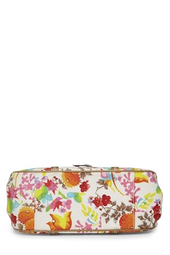 Dior, Bolso de mano de lona floral multicolor Pre-Loved, Multi