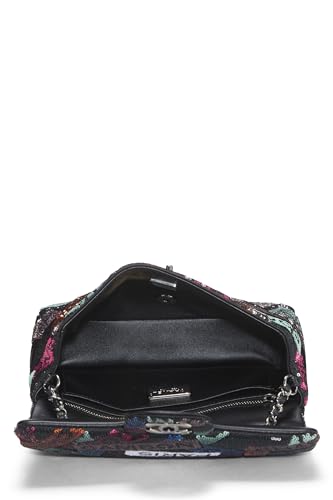 Chanel, Pre-Loved Multicolor Sequin Half Flap Small, Multi