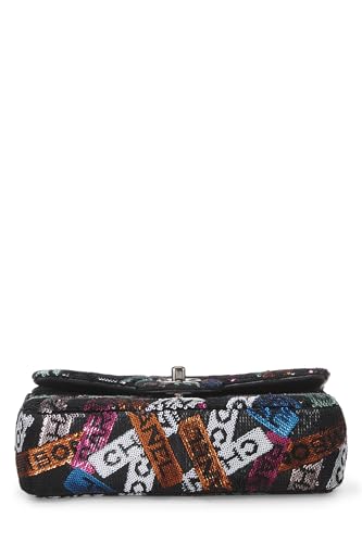 Chanel, Pre-Loved Multicolor Sequin Half Flap Small, Multi