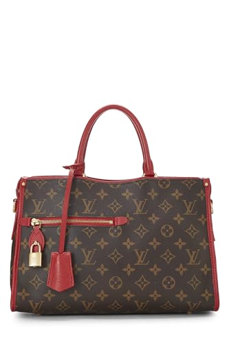 Louis Vuitton, Pre-Loved Red Monogram Canvas Popincourt PM NM, Red