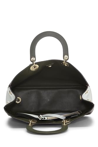 Dior, Pre-Loved Multicolor Leather Diorissimo Large, Multi