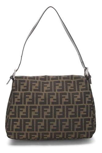 Fendi, Mama en toile Zucca marron pré-aimée, Marron