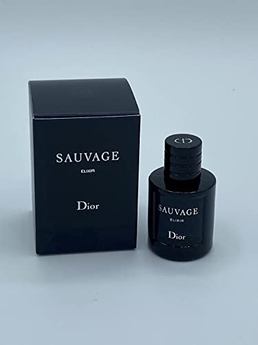 Dior Sauvage Elixir 0,25 Fl Oz / 7,5 mL Mini Flacon de Voyage Deluxe