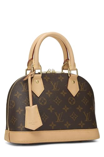 Louis Vuitton, Pre-Loved Monogram Canvas Alma NM BB, Brown