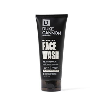 Duke Cannon Oil Control Face Wash Coil Miner, Fragrance free - 6 ounce