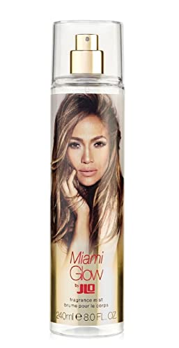 Jennifer Lopez Miami Glow Body Mist, A Sizzling, Sunny Light Fragrance for Women, 8Fl Oz (240ml)