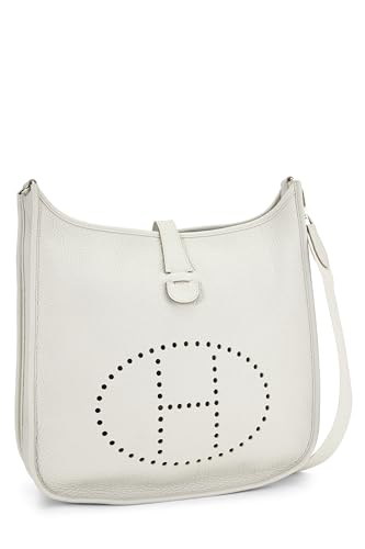 Hermès, Clémence Evelyne III GM Gris d'occasion, Gris Perle