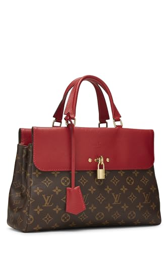 Louis Vuitton, Venus de lona con monograma rojo Pre-Loved, Rojo