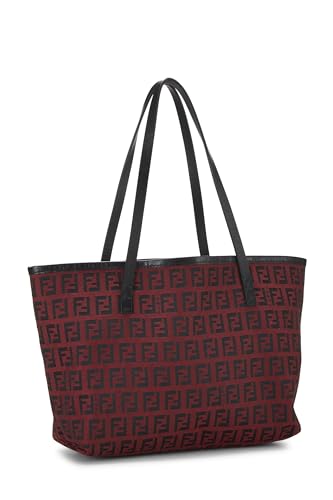 Fendi, Mini sac fourre-tout en courgettes rouges d'occasion, rouge