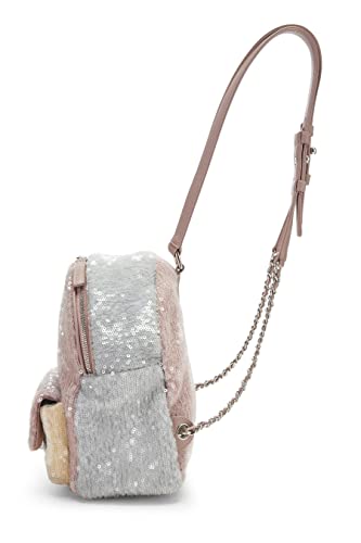 Chanel, Pre-Loved Multicolor Sequin Waterfall Backpack Mini, Multi