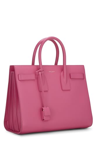 Yves Saint Laurent, Sac De Jour pequeño de piel de becerro rosa Pre-Loved, Rosa