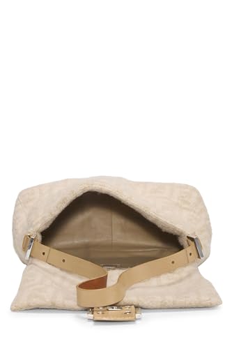 Fendi, Mama en laine de Zucca beige pré-aimée, Beige